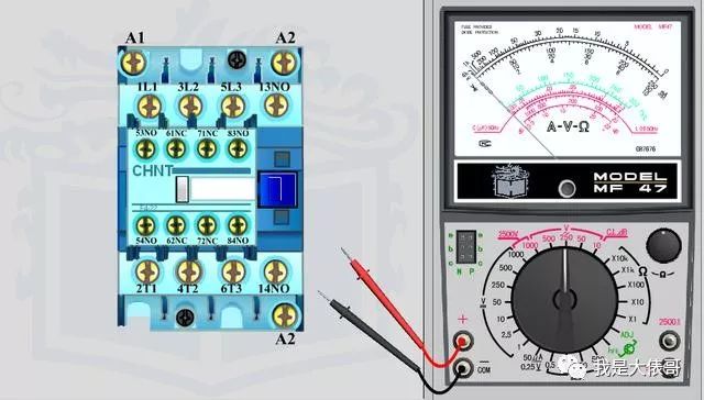 技术文章：指针万用表怎么测接触器好坏？ 