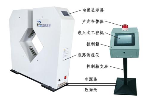 大直径电缆双路测径仪技术综述 