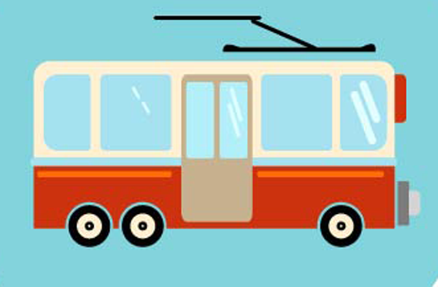 公共汽车简笔画怎么画 公共汽车的画法是怎么样的 