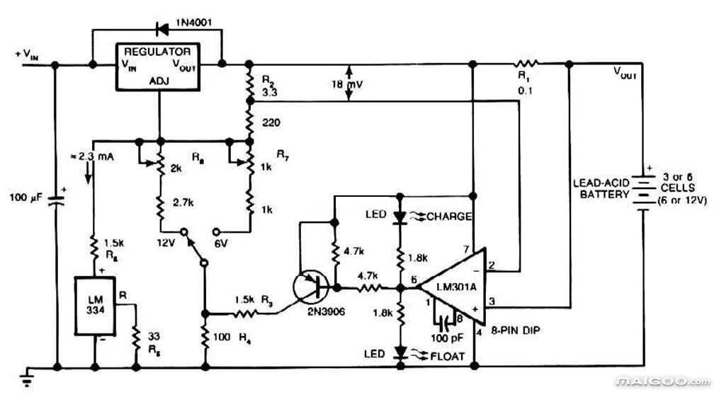 【电瓶充电器12v】教你自制简单12V铅酸电瓶充电器 