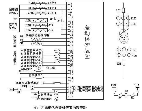 六相微机继电保护测试仪差动保护试验接线方法 