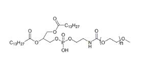 mPEG-DMPE 甲氧基-聚乙二醇-双肉豆蔻磷脂酰乙醇胺介绍 