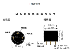 空气/化工/家具专用进口Membrapor高精度甲醛CH2O气体传感器 