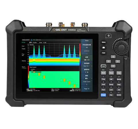 鼎阳SHA860A系列手持信号分析仪 SHA861A/SHA862A 实时分析带宽最大110 MHz 