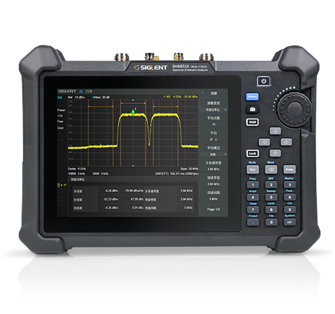 鼎阳SHA850A系列手持频谱分析仪 SHA851A/SHA852A 形态更轻盈，多场景适用 