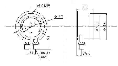 CYW系列不锈钢差压表产品介绍 