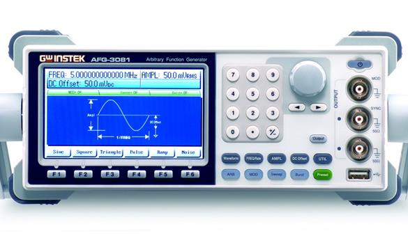 固纬AFG-3000系列(AFG-3081,AFG-3051) 全频段1uHz频率分辨率 