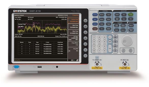 固纬GSP-818频谱分析仪  频率范围9kHz～1.8GHz 