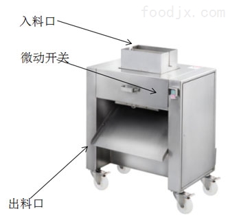 禽类带骨切丁机